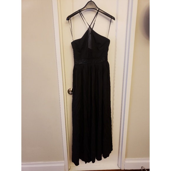 Stylestalker Crochet Detail Night Rider Gown Maxi - Picture 3 of 6